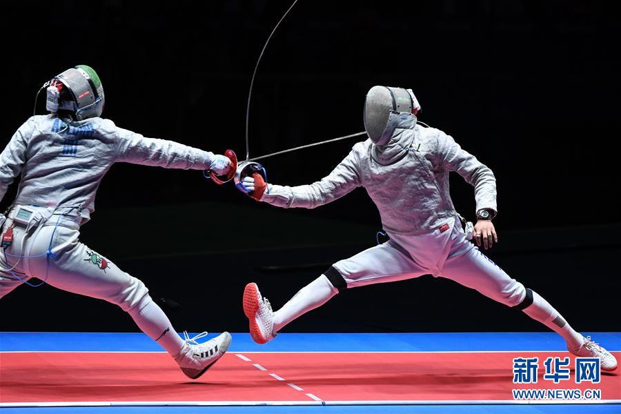 （里约奥运会）（3）击剑——男子佩剑个人赛：韩国选手金政焕获得铜牌