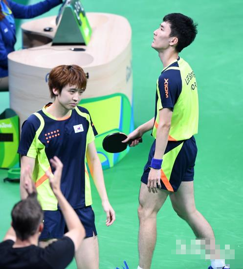 【里约奥运】乒乓球男团：韩国队憾负德国队 无缘铜牌