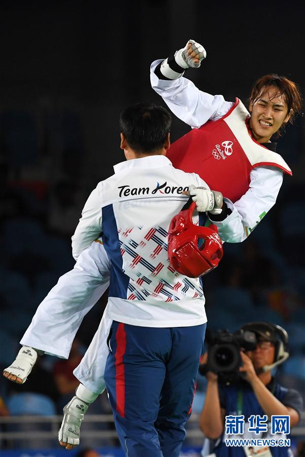 （裏約奧運會）（4）跆拳道——女子49公斤級：韓國選手奪冠