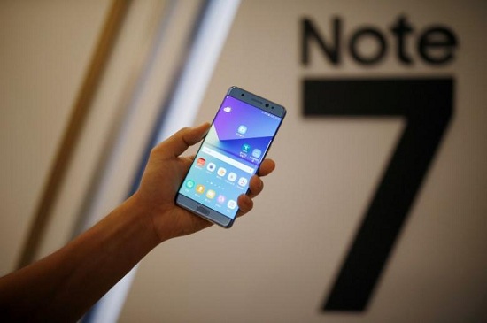 三星Note7手机“修理”后再起火致美航班取消