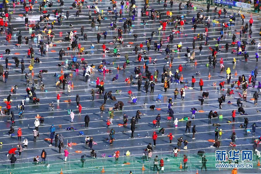 （外代二线）韩国华川冰钓进行时