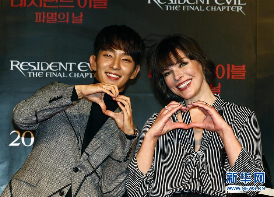 [3]（外代二线）影片《生化危机：终章》韩国首映式
