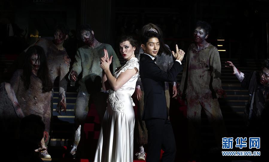 [5]（外代二线）影片《生化危机：终章》韩国首映式