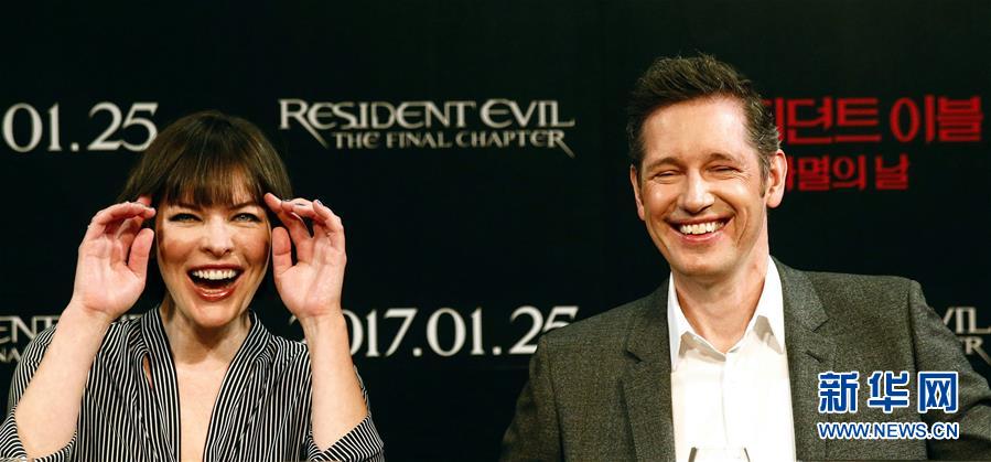 [8]（外代二线）影片《生化危机：终章》韩国首映式