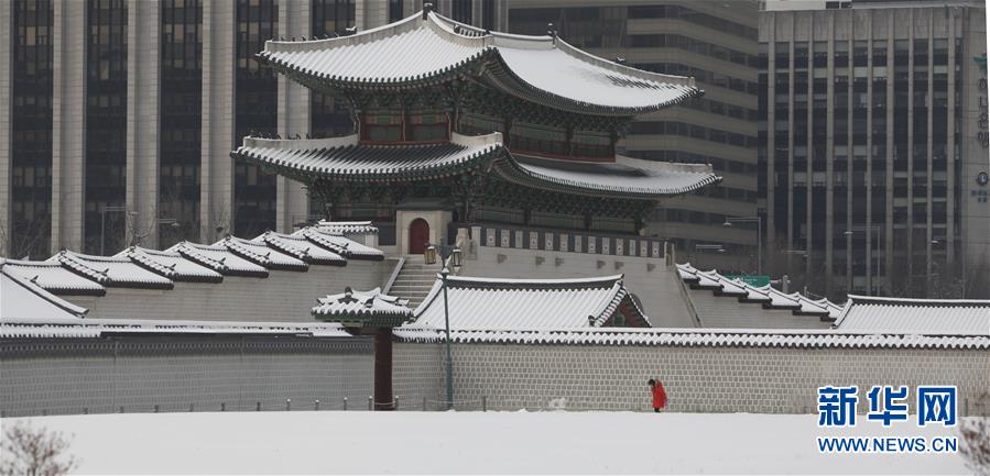 （国际）（4）首尔突降大雪