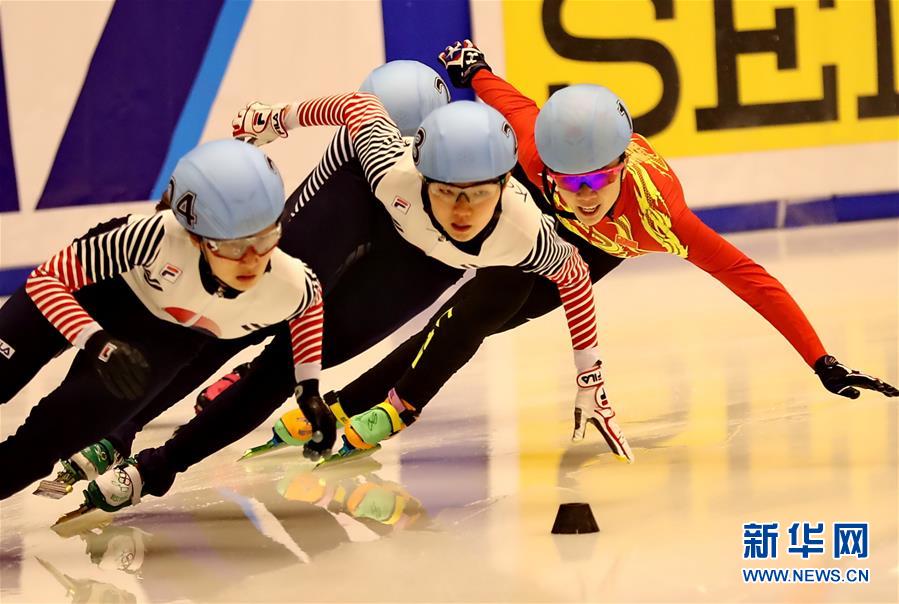 （亚冬会）（2）短道速滑&mdash;&mdash;女子1500米：郭奕含摘铜 韩国选手获冠亚军