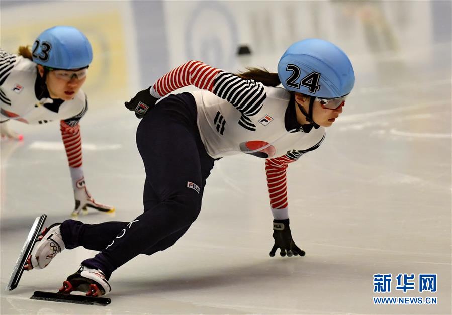 （亚冬会）（4）短道速滑&mdash;&mdash;女子1500米：郭奕含摘铜 韩国选手获冠亚军