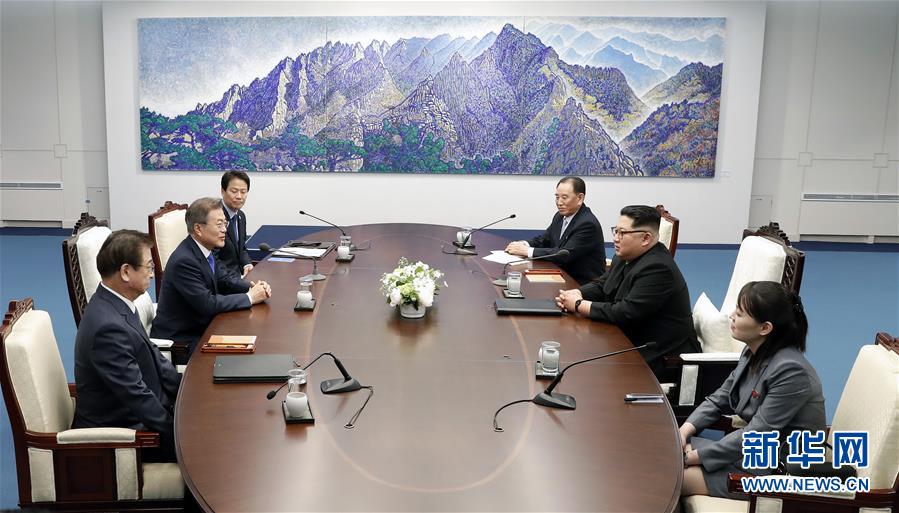 （XHDW）（2）韓朝首腦在板門店舉行會晤