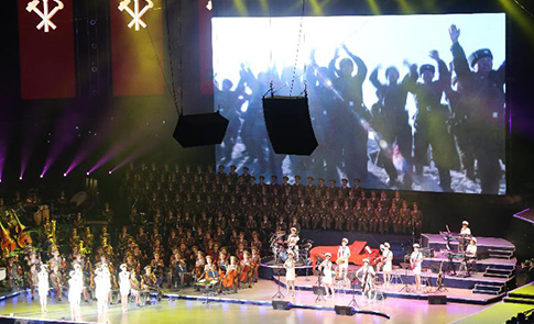 朝鮮舉辦大型文藝演出慶祝勞動黨建黨70周年