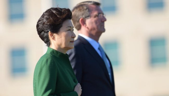 韓國總統樸槿惠訪美