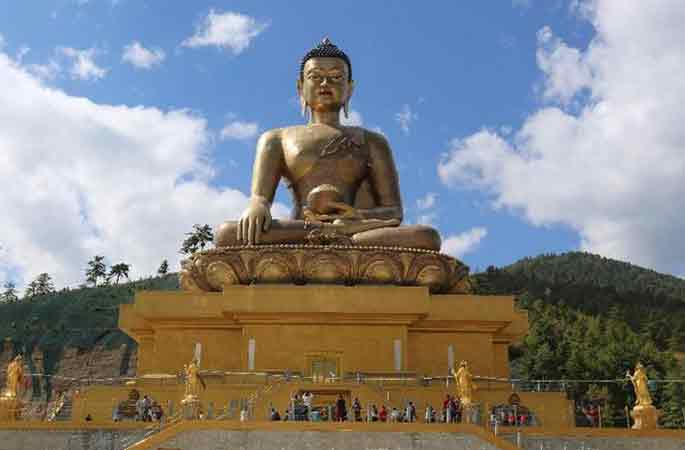 부탄 최대 불상 탐방