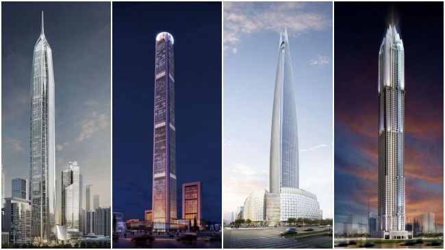 全球十大新建摩天楼 乐天世界大厦排第三