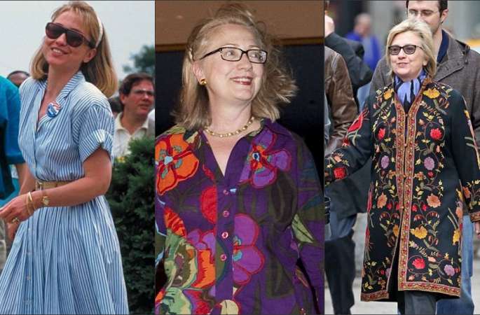 힐러리의 "패션" 스타일 집합, 바지와 꽃무늬를 가장 선호
