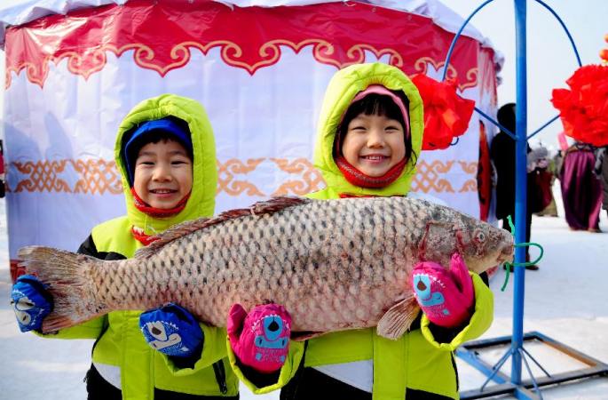 랴오닝 캉핑, 대랴오닝 겨울 고기잡이축제 거행