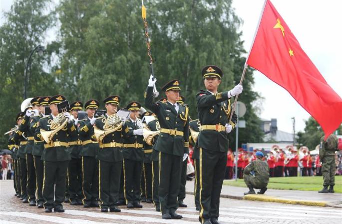 中 군악단, 핀란드 하미나 세계군악축제 참가