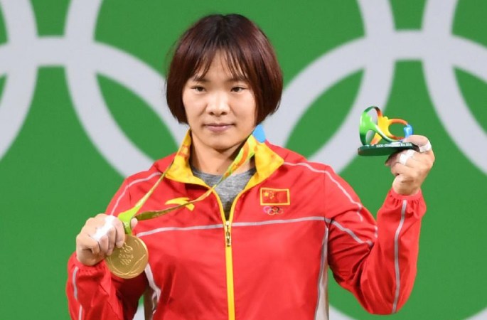 [리우올림픽]여자 역도 69kg급, 샹옌메이 금메달