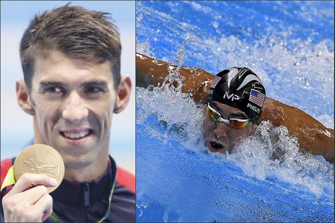 ［리우 올림픽］수영- 남자 개인혼영 200m 마이클 펠프스 금메달