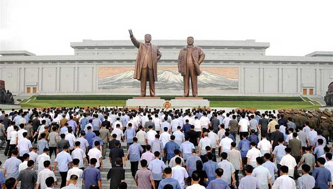 朝鲜民众纪念“解放日”