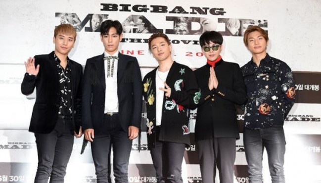 Bigbang新曲MV拍摄结束