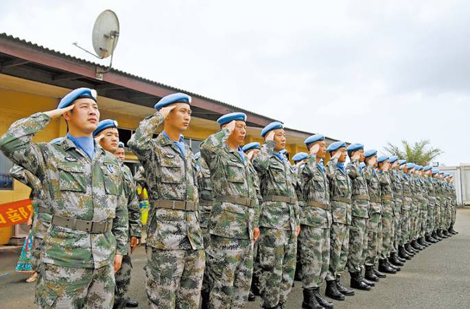 13년 PKO 활동, 마지막 라이베리아 주둔 중국 평화유지군 귀국