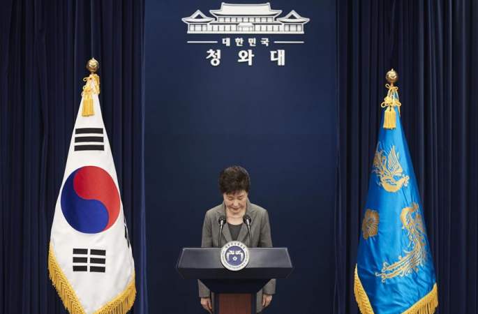 박근혜 탄핵안 통과