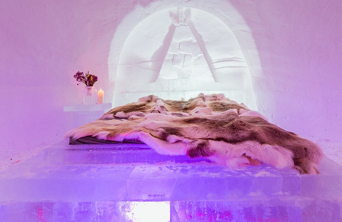 후룬베이얼 얼음호텔 탐방…1년에 두 달만 개방