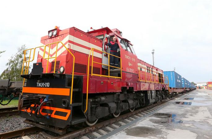 벨라루스 유제품, 최초로 컨테이너 화물열차 타고 중국으로 출발